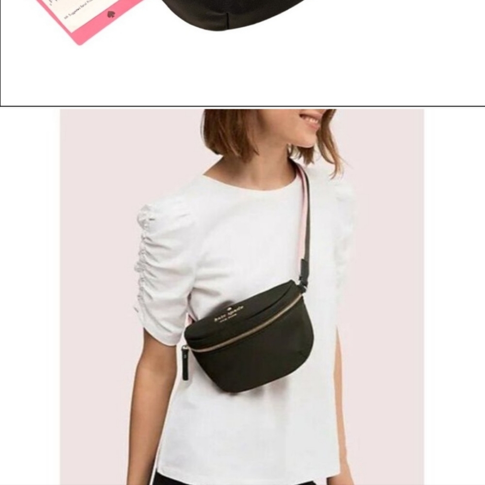 KATE SPADE Watson Lane - Betty Nylon Belt Bag in Black